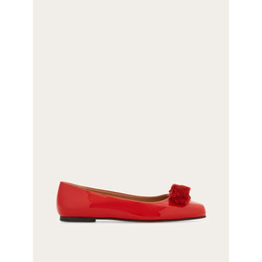 Vara Ballet Flat - Ladies - Flame Red