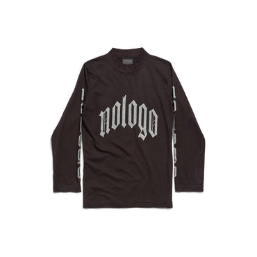 L/S Fitted T-Shirt - Washed Black/Grey