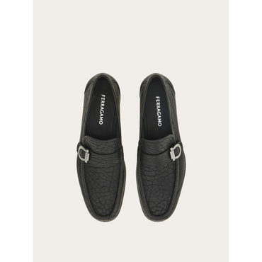 Gancini Loafer - Men - Black