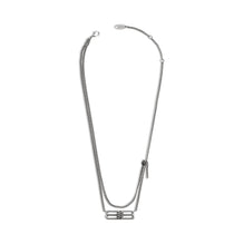 Bb Icon Tangled Necklace - Antique Silver