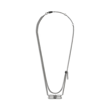 Bb Icon Tangled Necklace - Antique Silver