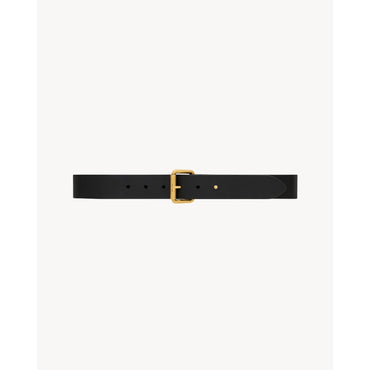YSL CINTURA W_VEGETAL CARTAGO - NERO/GOLD