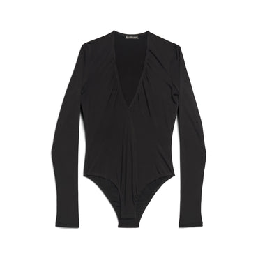 V-Neck Bodytop - Black