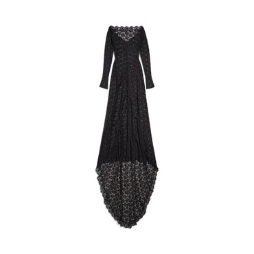 Off Shoulder Gown - Black