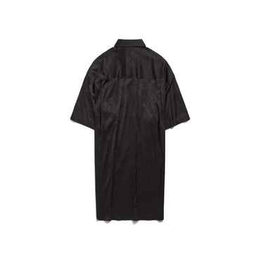 S/S Wrap Dress - Black