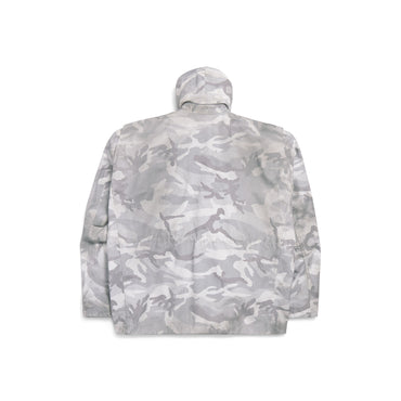 Biker Army Jacket - Light Grey
