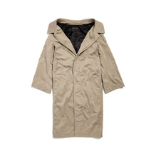 Off Shoulder Carcoat - Sand Beige