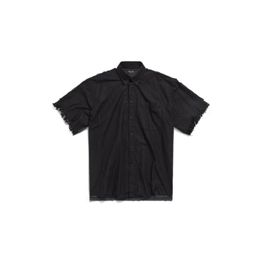 S/S Hybrid Shirt - Black