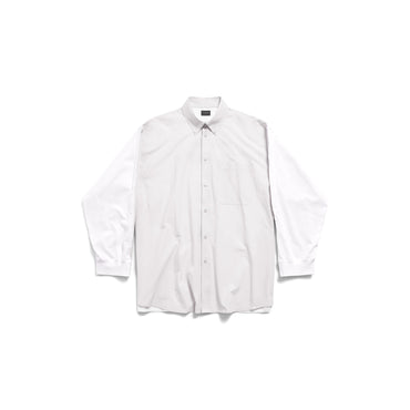 Long Sleeve Hybrid Shirt - Dirty White