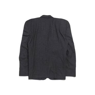 Cut Away Boxy Jacket - Anthracite