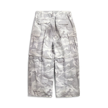 Large Cargo Pants - Light Grey