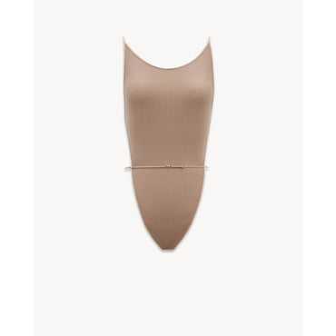 BODY SUPER ECHANCRE CEINTURE R - BEIGE