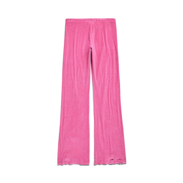 Low Waist Tracksuit Pants - Dark Pink