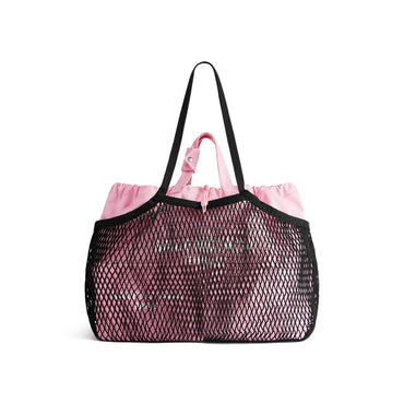 24/7 Tote L - Pink/Black/L White