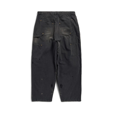 Double Knee Pants - Black