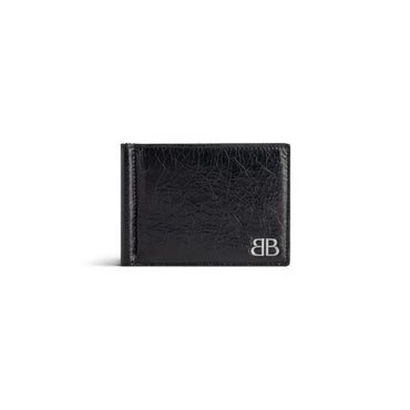 Monaco Fold Ca Ho W/ Bill Clip - Black