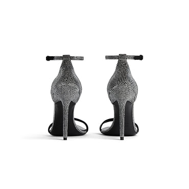 Honey Sand H110 Strass Suede - Black/Grey