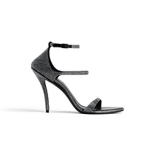 Honey Sand H110 Strass Suede - Black/Grey - Women