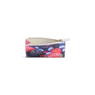 Antwerp Long Coin Card Holder - Blueberry/Bread
