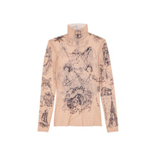 Tatoo L/S Top - Light Beige