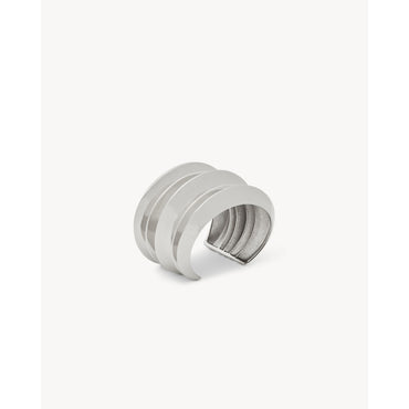 High Stacked Cuff - Palladium