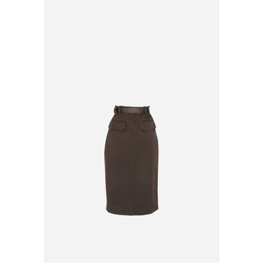 Field Skirt Belt Powel / Pt + - Dark Brown