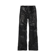 Low Waist Biker Pants - Black
