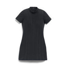 S/S Corseted Dress - Washed Black
