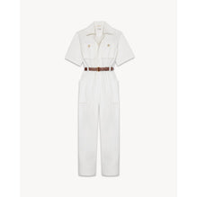 combinaison GABARDINE COTON CE - BLANC
