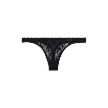 Uw Lace Thong - Black