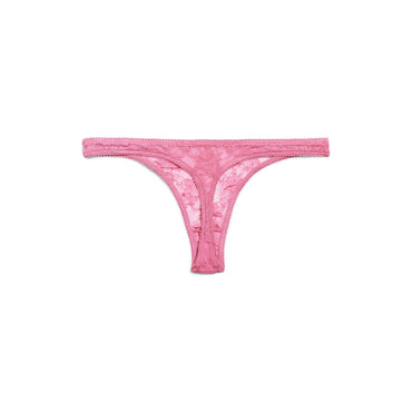 Uw Lace Thong - Dark Pink