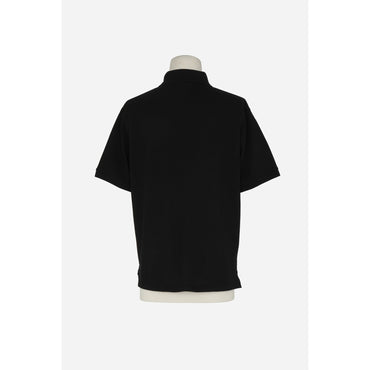 Polo Pique Coton Polyester - Noir