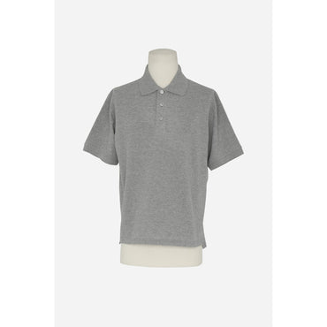 Polo Pique Coton Polyester - Gris Chine