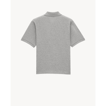 Polo Pique Coton Polyester - Gris Chine
