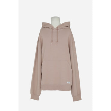 Hoodie Oversize Molleton Doux - Nude Rose