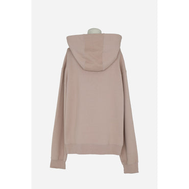 Hoodie Oversize Molleton Doux - Nude Rose