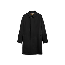 Mid-length Lightweight Camden Car Coat - Black