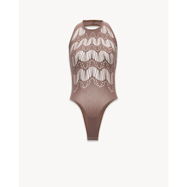 BODY COLLIER DOS NU JERSEY SEA - TAUPE