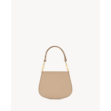 YSL PW VOLTAIRE TOP HANDLE - DK TOFFEE