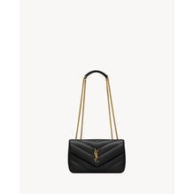 Small Loulou Chain Bag - Nero