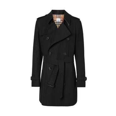 The Short Wimbledon Trench Coat - Black