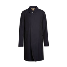 Mid-length Camden Heritage Car Coat - Blue Carbon