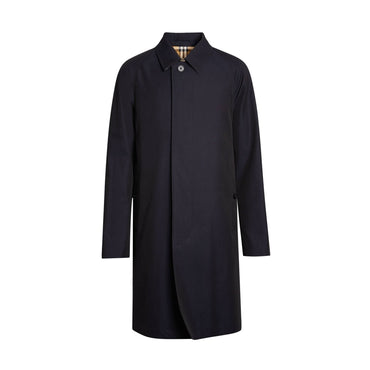 Mid-length Camden Heritage Car Coat - Blue Carbon