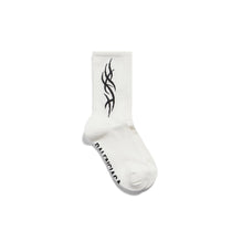 Tribal Socks - Dirty White/Black