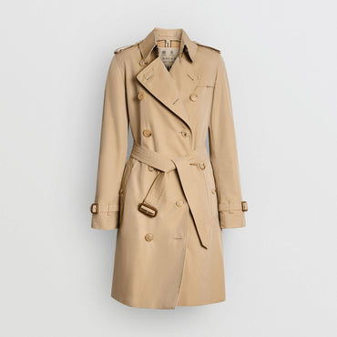 The Mid-length Kensington Heritage Trench Coat - Honey