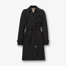 The Mid-length Kensington Heritage Trench Coat - Black