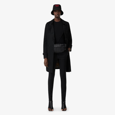 The Mid-length Kensington Heritage Trench Coat - Black