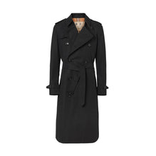 The Long Kensington Heritage Trench Coat - Black