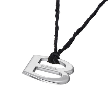 Essex Necklace - Shiny Silver/Black