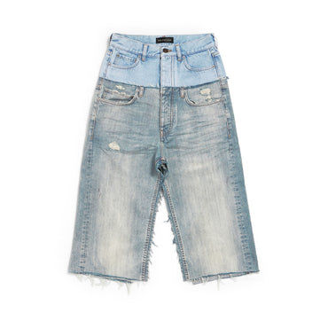 Cut-Up Skirt - Iced/Stained